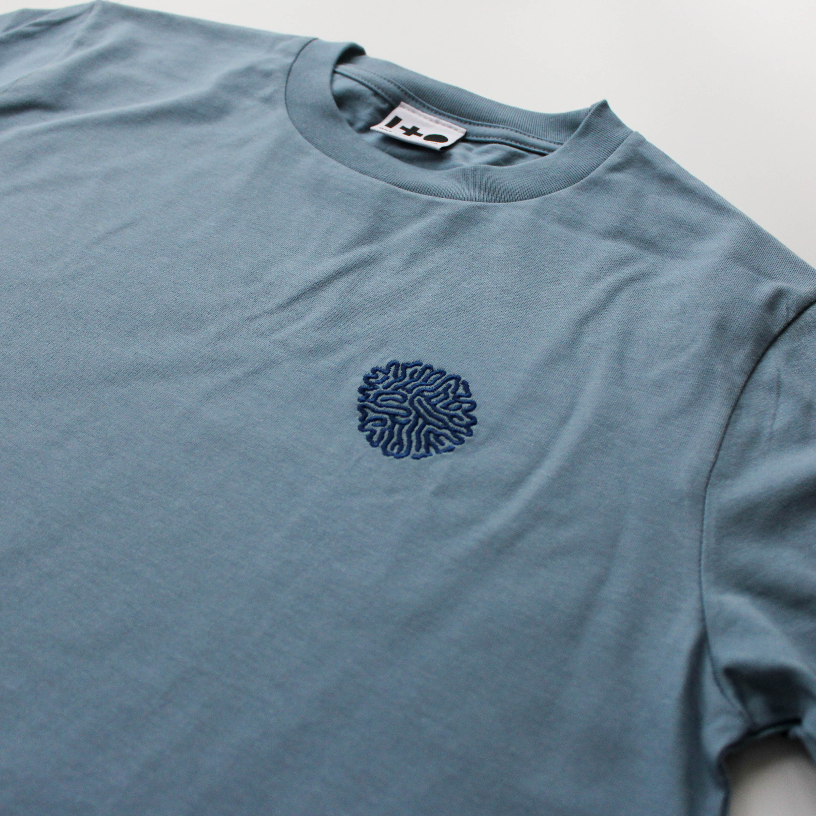 coral geometric reaction diffusion tshirt